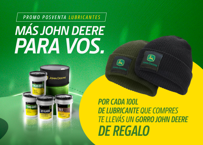 Promo lubricantes John Deere